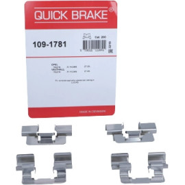 Quick Brake Montagesatz für Bremsbeläge 109-1781 Quick Brake Montagesatz für Bremsbeläge 109-1781