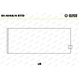 PLEUELLAGER 01-4148/4 STD