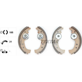 Bremsbacken Fiat Cc/Uno/Sc 91005900