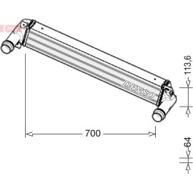 DENSO Druckluftkühler DIT06010