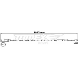 TOMEX brakes Warnkontakt, Bremsbelagverschleiß TX 31-28