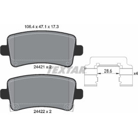 Bremsbelagsatz Opel T. Insignia 08- 2.0Cdti/Turbo 2442102
