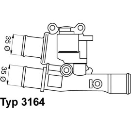 WAHLER Thermostat 3164.88