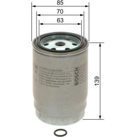 Kraftstofffilterbox F 026 402 255