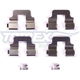 TOMEX brakes Zubehörsatz, Scheibenbremsbelag TX 43-14