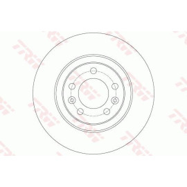 TRW Bremsscheibe Hinterachse DF6134 TRW Bremsscheibe Hinterachse DF6134