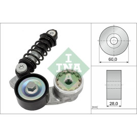 INA Riemenspanner, Keilrippenriemen 534 0737 10