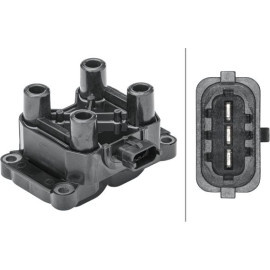 HELLA Zündspule 5DA 358 168-491