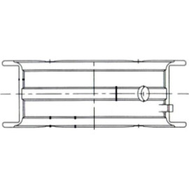 MAHLE Kurbelwellenlager 011 FL 21059 000