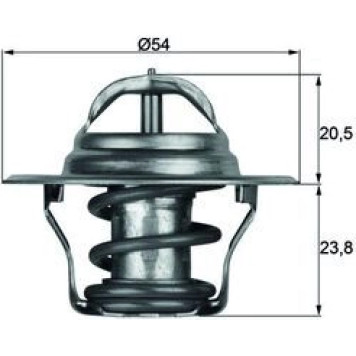 TX 14 80D MAHLE Kühlmittelthermostat TX 14 80D, 80 °C – u. a. für Audi Tt Roadster (8N9), Nissan Datsun 100a (E10, BLF10), 200sx (S13) – OE Nummer 050121113B - l