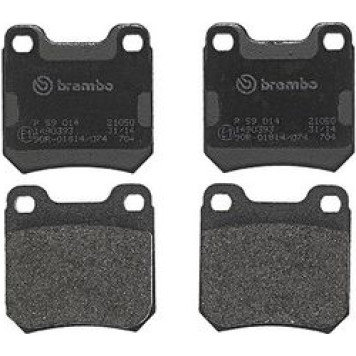 P 59 014 Brembo Prime Bremsbelagsatz Hinterachse – P 59 014 – 62 x 61 x 15 mm – Bremssystem Teves – OE Nummer 1605005 P 59 014 Brembo Prime Bremsbelagsatz Hinterachse – P 59 014 – 62 x 61 x 15 mm – Bremssystem Teves – OE Nummer 1605005