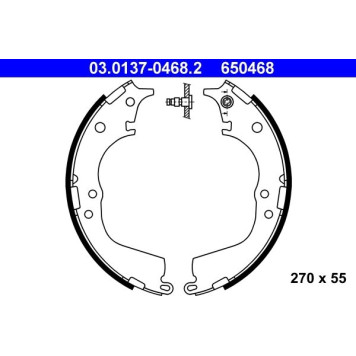 03.0137-0468.2 ATE Bremsbackensatz 03.0137-0468.2 03.0137-0468.2 ATE Bremsbackensatz 03.0137-0468.2