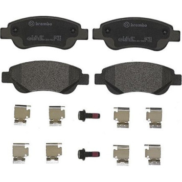 P 61 081 Brembo Prime Bremsbelagsatz Vorderachse – P 61 081 – 123 x 47 x 18 mm – Bremssystem Bosch – OE Nummer 1611456980