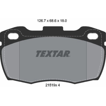 2151901 Textar Bremsbelagsatz 2151901