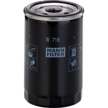 W 718 MANN-FILTER Ölfilter W 718 W 718 MANN-FILTER Ölfilter W 718