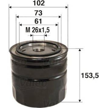 586085 Valeo Ölfilter 586085