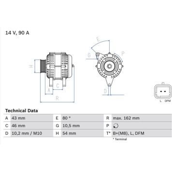 0 986 049 700 Bosch Lichtmaschine 0 986 049 700 0 986 049 700 Bosch Lichtmaschine 0 986 049 700