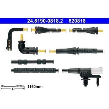 ATE Bremsbelagverschleißsensor 24.8190-0818.2 ATE Bremsbelagverschleißsensor 24.8190-0818.2