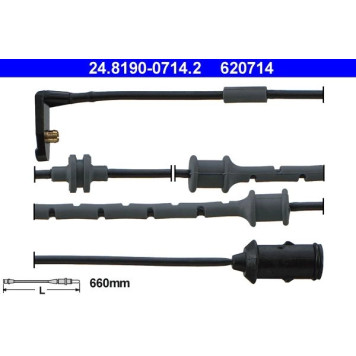 24.8190-0714.2 ATE Bremsbelagverschleißsensor 24.8190-0714.2 24.8190-0714.2 ATE Bremsbelagverschleißsensor 24.8190-0714.2