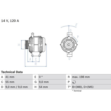 0 986 083 320 Bosch Lichtmaschine 0 986 083 320 0 986 083 320 Bosch Lichtmaschine 0 986 083 320