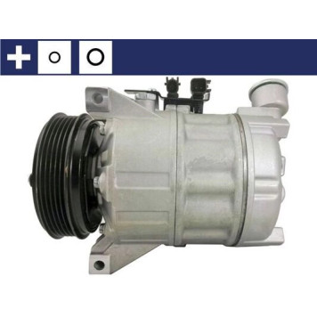 ACP 1299 000S MAHLE Klimakompressor 1299 000S, 12 V, DCS-17EC, R134a – u. a. für Ford Mondeo IV (BA7), IV Stufenheck (BA7), IV Turnier (BA7) – OE Nummer 1377827 - l ACP 1299 000S MAHLE Klimakompressor 1299 000S, 12 V, DCS-17EC, R134a – u. a. für Ford Mondeo IV (BA7), IV Stufenheck (BA7), IV Turnier (BA7) – OE Nummer 1377827 - l