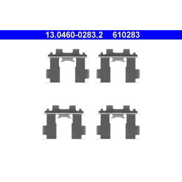 13.0460-0283.2 ATE Zubehörsatz Bremsbeläge 13.0460-0283.2 13.0460-0283.2 ATE Zubehörsatz Bremsbeläge 13.0460-0283.2