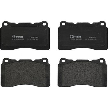 P 54 040 Brembo Prime Bremsbelagsatz Vorderachse – P 54 040 – 132 x 77 x 16 mm – Bremssystem – OE Nummer 410603303R P 54 040 Brembo Prime Bremsbelagsatz Vorderachse – P 54 040 – 132 x 77 x 16 mm – Bremssystem – OE Nummer 410603303R