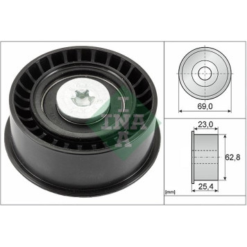 532 0033 10 INA Umlenk- / Führungsrolle, Keilrippenriemen 532 0033 10 532 0033 10 INA Umlenk- / Führungsrolle, Keilrippenriemen 532 0033 10