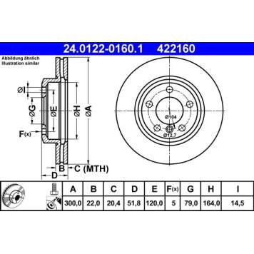 24.0122-0160.1 ATE Bremsscheibe BMW S. E46/Z3/Z4 98-07 24.0122-0160.1 24.0122-0160.1 ATE Bremsscheibe BMW S. E46/Z3/Z4 98-07 24.0122-0160.1