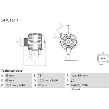 0 986 083 840 Bosch Lichtmaschine 0 986 083 840 0 986 083 840 Bosch Lichtmaschine 0 986 083 840