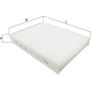 LA 686 MAHLE Innenraumfilter LA 686, Partikelfilter, 262,5 x 193 x 37 mm – u. a. für Opel Vivaro B Bus (X82), B Kasten (X82), B Pritsche/Fahrgestell (X82) – OE Nummer 0006000620028 - l LA 686 MAHLE Innenraumfilter LA 686, Partikelfilter, 262,5 x 193 x 37 mm – u. a. für Opel Vivaro B Bus (X82), B Kasten (X82), B Pritsche/Fahrgestell (X82) – OE Nummer 0006000620028 - l