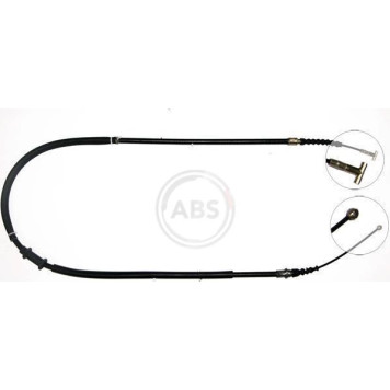 K10057 A.B.S. Handbremsseil / Feststellbremsseil K10057 K10057 A.B.S. Handbremsseil / Feststellbremsseil K10057