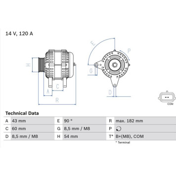 0 986 047 340 Bosch Lichtmaschine 0 986 047 340 0 986 047 340 Bosch Lichtmaschine 0 986 047 340
