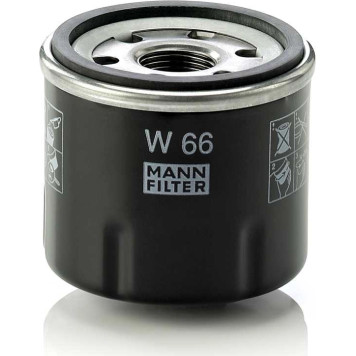 W 66 MANN-FILTER Ölfilter W 66 W 66 MANN-FILTER Ölfilter W 66