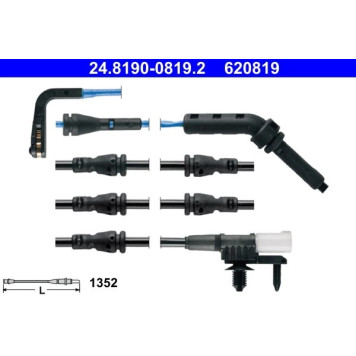 ATE Bremsbelagverschleißsensor 24.8190-0819.2 ATE Bremsbelagverschleißsensor 24.8190-0819.2