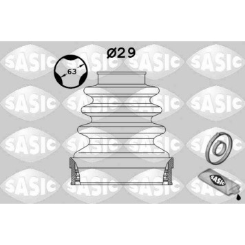 2873883 Faltenbalg, Antriebswelle Ford Int 2873883 Faltenbalg, Antriebswelle Ford Int