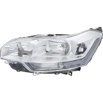 043691 Valeo Scheinwerfer 043691 - links H7/H7/H1 + Stellmotor + Kurvenlicht + Tagfahrlicht PQ