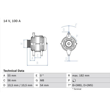 0 986 042 740 Bosch Lichtmaschine 0 986 042 740 0 986 042 740 Bosch Lichtmaschine 0 986 042 740