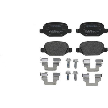 P 23 065 Brembo Prime Bremsbelagsatz Hinterachse – P 23 065 – 96 x 44 x 17 mm – Bremssystem Lucas – OE Nummer 6001073155 P 23 065 Brembo Prime Bremsbelagsatz Hinterachse – P 23 065 – 96 x 44 x 17 mm – Bremssystem Lucas – OE Nummer 6001073155