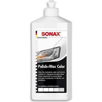 Sonax Polish&Wax Color weiß 500ml NanoPro 02960000 Sonax Polish&Wax Color weiß 500ml NanoPro 02960000