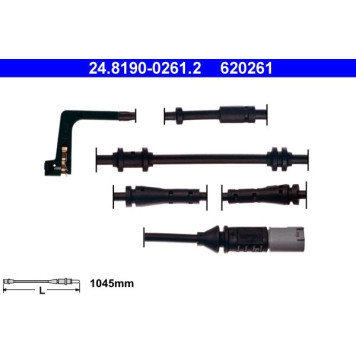 ATE Bremsbelagverschleißsensor 24.8190-0261.2 ATE Bremsbelagverschleißsensor 24.8190-0261.2