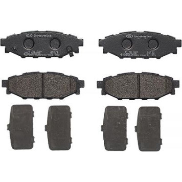 P 78 020 Brembo Prime Bremsbelagsatz Hinterachse – P 78 020 – 110 x 37 x 15 mm – Bremssystem Akebono – OE Nummer SU00304096 P 78 020 Brembo Prime Bremsbelagsatz Hinterachse – P 78 020 – 110 x 37 x 15 mm – Bremssystem Akebono – OE Nummer SU00304096