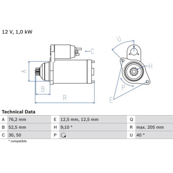 0 986 020 290 Bosch Starter 0 986 020 290 0 986 020 290 Bosch Starter 0 986 020 290