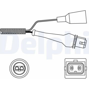 ES11000-12B1 Delphi Lambdasonde ES11000-12B1 ES11000-12B1 Delphi Lambdasonde ES11000-12B1
