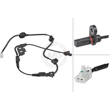 31862 A.B.S. ABS-Sensor / Raddrehzahlsensor 31862 31862 A.B.S. ABS-Sensor / Raddrehzahlsensor 31862