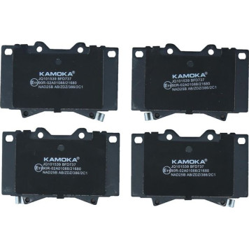 JQ101539 Kamoka Bremsbelagsatz JQ101539 JQ101539 Kamoka Bremsbelagsatz JQ101539