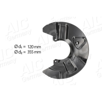 Bremsankerblech Vorderachse links verzinkt Durchmesser 308 mm 56165 Bremsankerblech Vorderachse links verzinkt Durchmesser 308 mm 56165