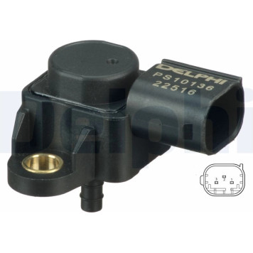 PS10136 Delphi Drucksensor PS10136 PS10136 Delphi Drucksensor PS10136