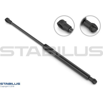 55236 Stabilus Gasdruckfeder (Gasfeder), Heckklappendämpfer, 505 N, 573 mm - 55236 55236 Stabilus Gasdruckfeder (Gasfeder), Heckklappendämpfer, 505 N, 573 mm - 55236