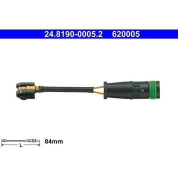 ATE Bremsbelagverschleißsensor 24.8190-0005.2 ATE Bremsbelagverschleißsensor 24.8190-0005.2